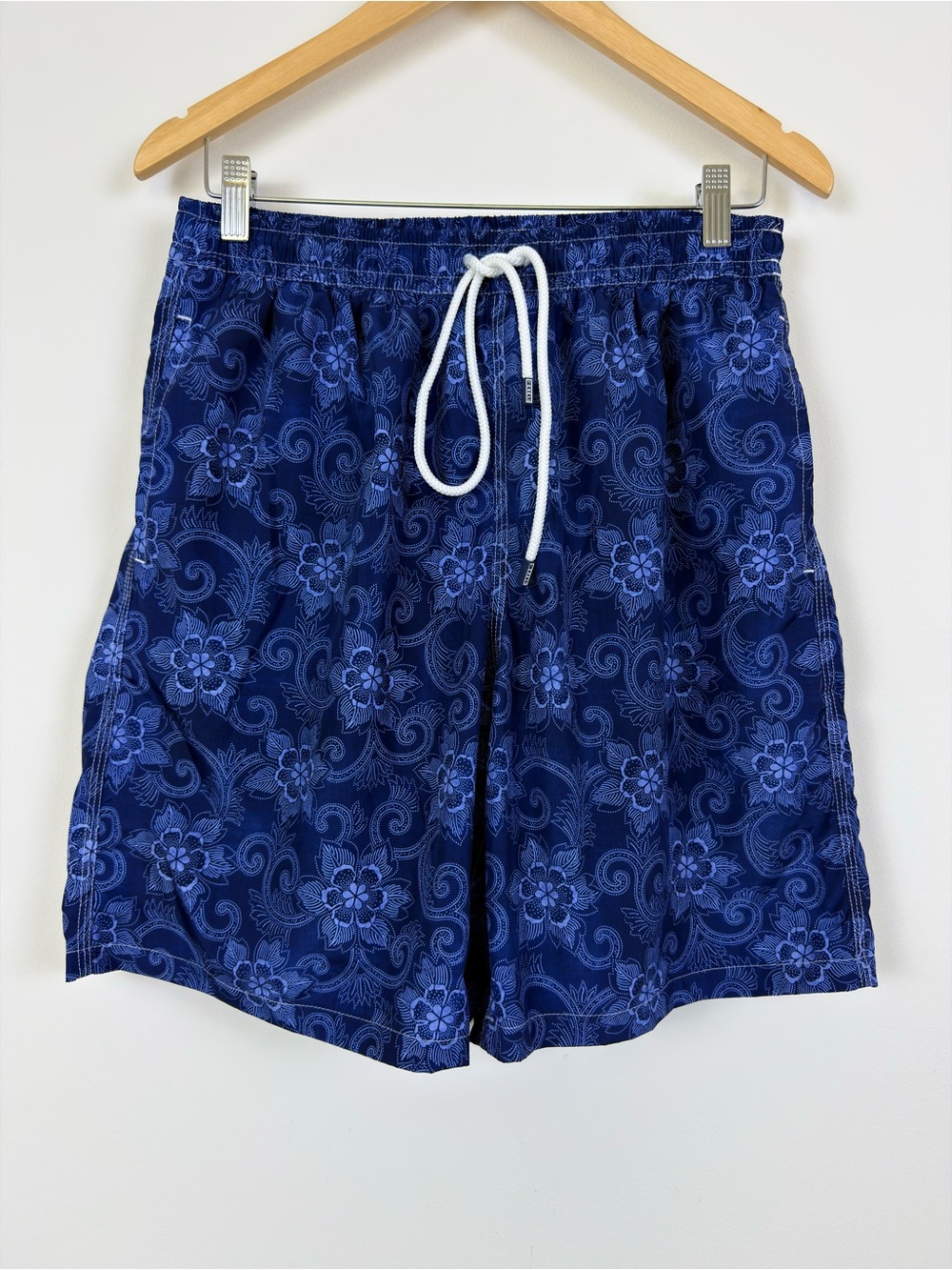 Fedeli Swimwear Floral Paisley Swim Trunks Shorts Made in Italy